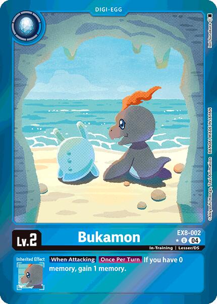 Bukamon [EX8-002] (Limited Foil) [Chain of Liberation] | Card Merchant Takapuna