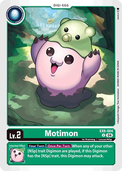 Motimon [EX8-004] [Chain of Liberation] | Card Merchant Takapuna