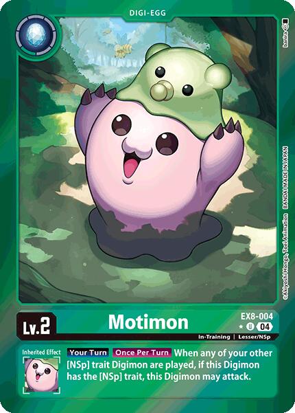 Motimon [EX8-004] (Limited Foil) [Chain of Liberation] | Card Merchant Takapuna