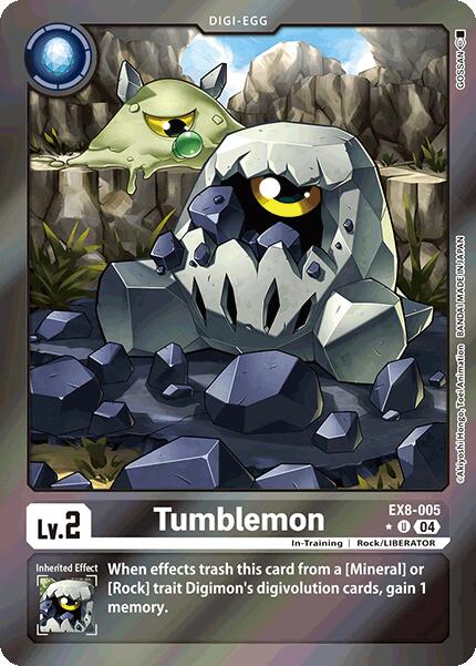 Tumblemon [EX8-005] (Limited Foil) [Chain of Liberation] | Card Merchant Takapuna