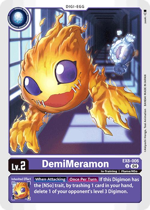 DemiMeramon [EX8-006] [Chain of Liberation] | Card Merchant Takapuna