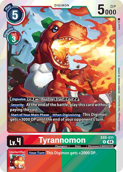 Tyrannomon [EX8-011] [Chain of Liberation] | Card Merchant Takapuna