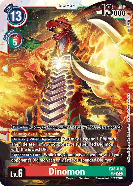 Dinomon [EX8-016] [Chain of Liberation] | Card Merchant Takapuna