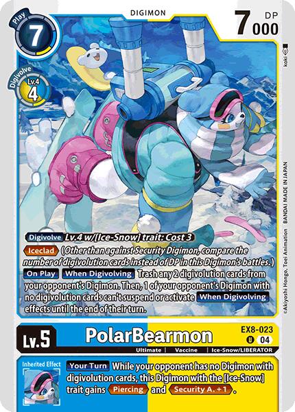 PolarBearmon [EX8-023] [Chain of Liberation] | Card Merchant Takapuna