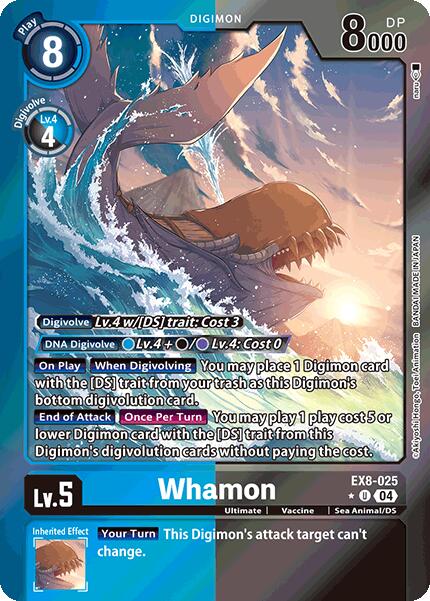 Whamon [EX8-025] (Limited Foil) [Chain of Liberation] | Card Merchant Takapuna