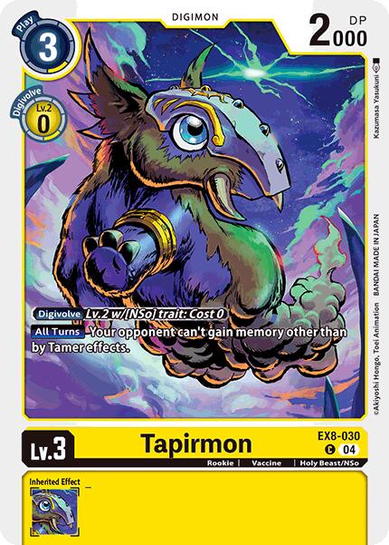 Tapirmon [EX8-030] [Chain of Liberation] | Card Merchant Takapuna