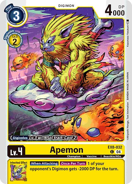 Apemon [EX8-032] [Chain of Liberation] | Card Merchant Takapuna