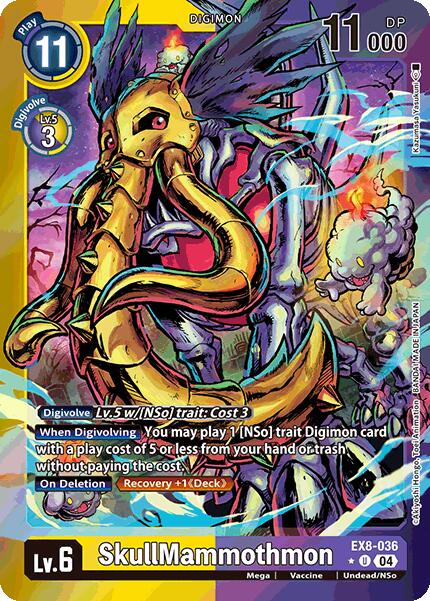 SkullMammothmon [EX8-036] (Limited Foil) [Chain of Liberation] | Card Merchant Takapuna