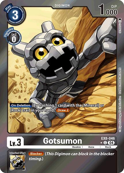 Gotsumon [EX8-046] (Limited Foil) [Chain of Liberation] | Card Merchant Takapuna