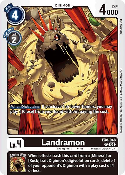 Landramon [EX8-048] [Chain of Liberation] | Card Merchant Takapuna