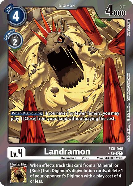 Landramon [EX8-048] (Limited Foil) [Chain of Liberation] | Card Merchant Takapuna