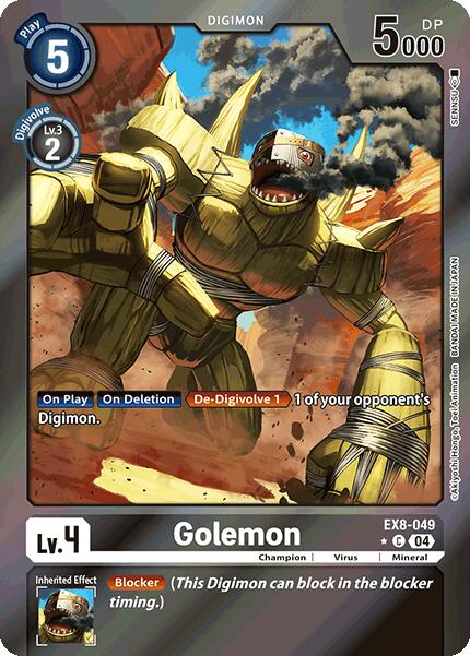 Golemon [EX8-049] (Limited Foil) [Chain of Liberation] | Card Merchant Takapuna