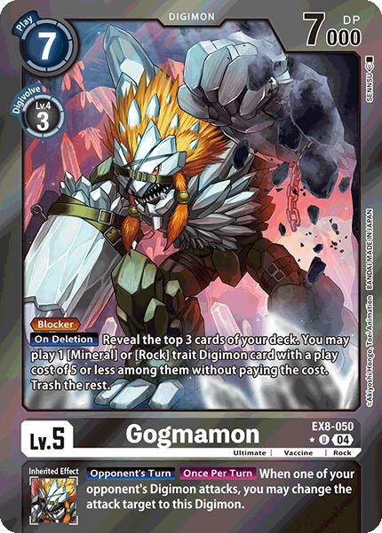 Gogmamon [EX8-050] (Limited Foil) [Chain of Liberation] | Card Merchant Takapuna