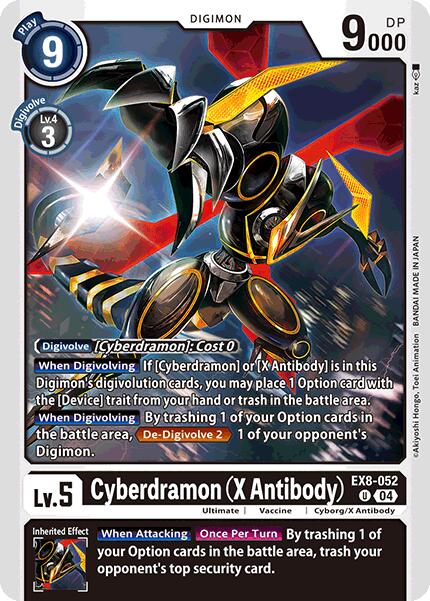 Cyberdramon (X Antibody) [EX8-052] [Chain of Liberation] | Card Merchant Takapuna