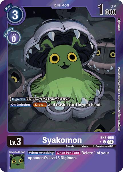 Syakomon [EX8-056] (Limited Foil) [Chain of Liberation] | Card Merchant Takapuna