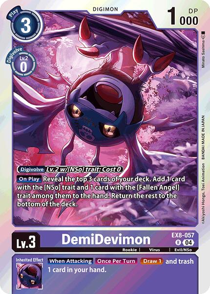 DemiDevimon [EX8-057] [Chain of Liberation] | Card Merchant Takapuna