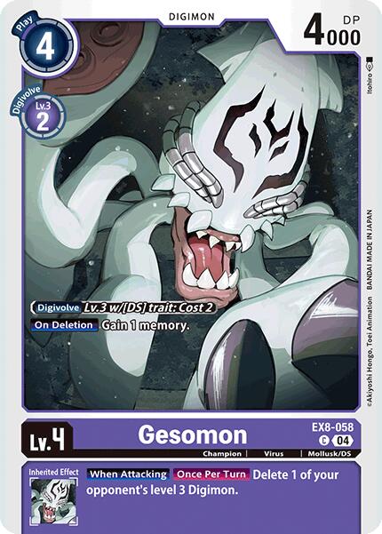 Gesomon [EX8-058] [Chain of Liberation] | Card Merchant Takapuna