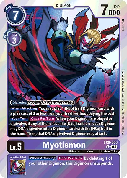 Myotismon [EX8-060] [Chain of Liberation] | Card Merchant Takapuna