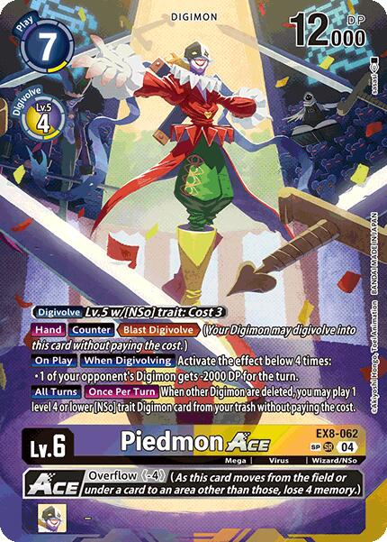 Piedmon ACE [EX8-062] (Textured) [Chain of Liberation] | Card Merchant Takapuna