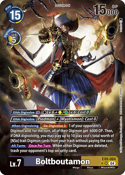 Boltboutamon [EX8-064] (Alternate Art) [Chain of Liberation] | Card Merchant Takapuna