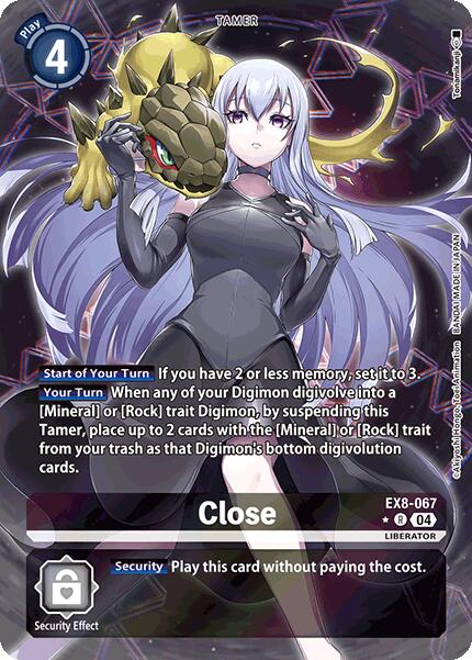 Close [EX8-067] (Alternate Art) [Chain of Liberation] | Card Merchant Takapuna