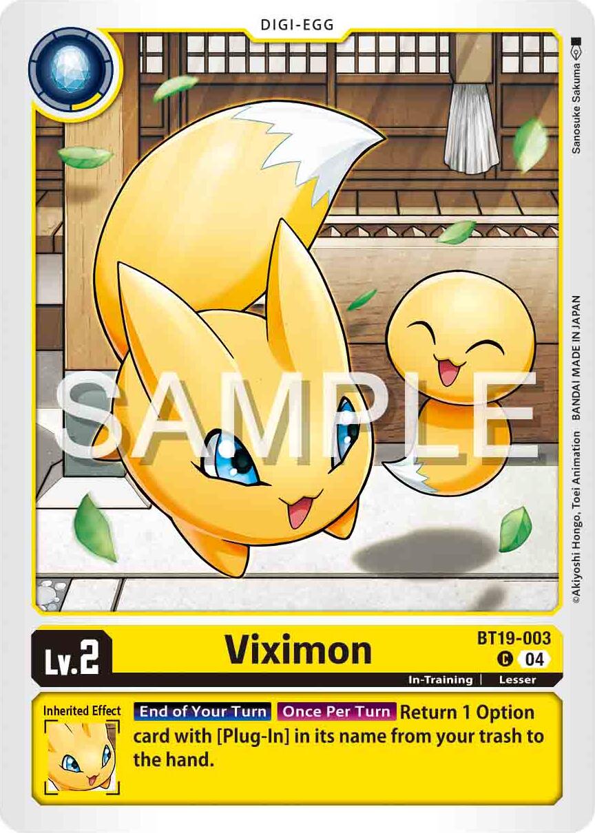 Viximon [BT19-003] [Release Special Booster Ver.2.0] | Card Merchant Takapuna