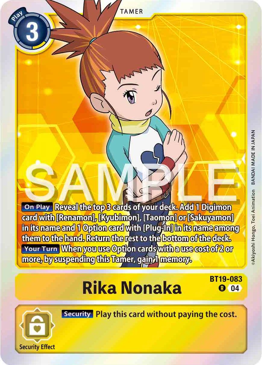 Rika Nonaka [BT19-083] [Release Special Booster Ver.2.0] | Card Merchant Takapuna