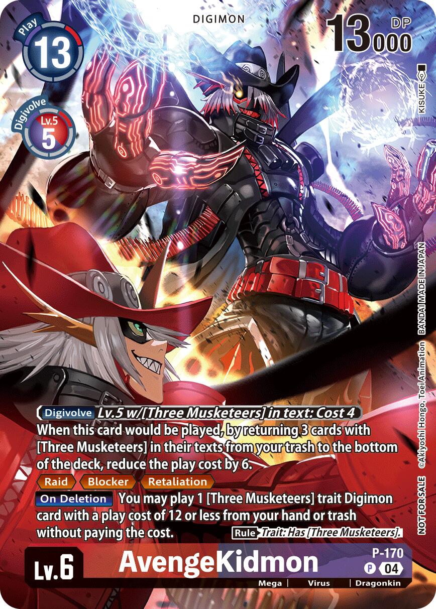 AvengeKidmon [P-170] (Update Pack 2025) [Release Special Booster Ver.2.5] | Card Merchant Takapuna