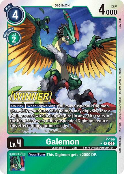 Galemon [P-166] (Store Tournament 2025 Vo.1 Winner Pack) [Promotional Cards] | Card Merchant Takapuna