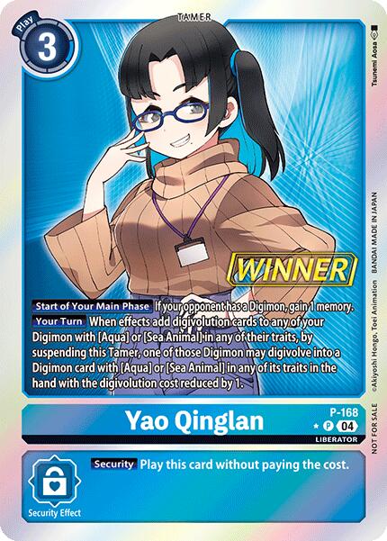 Yao Qinglan [P-168] (Store Tournament 2025 Vo.1 Winner Pack) [Promotional Cards] | Card Merchant Takapuna