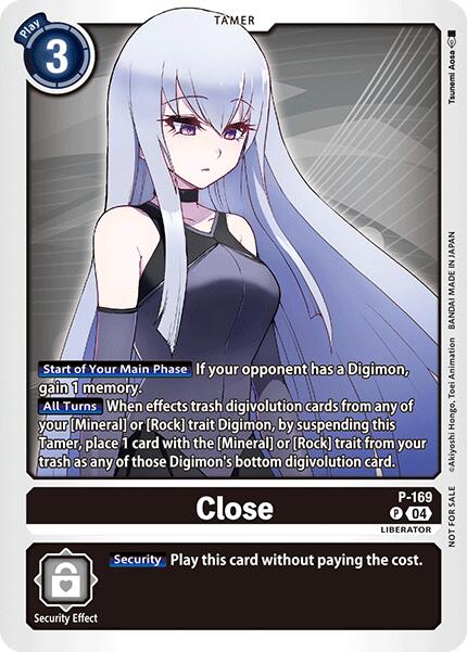 Close [P-169] (Store Tournament 2025 Vo.1 Participation Pack) [Promotional Cards] | Card Merchant Takapuna