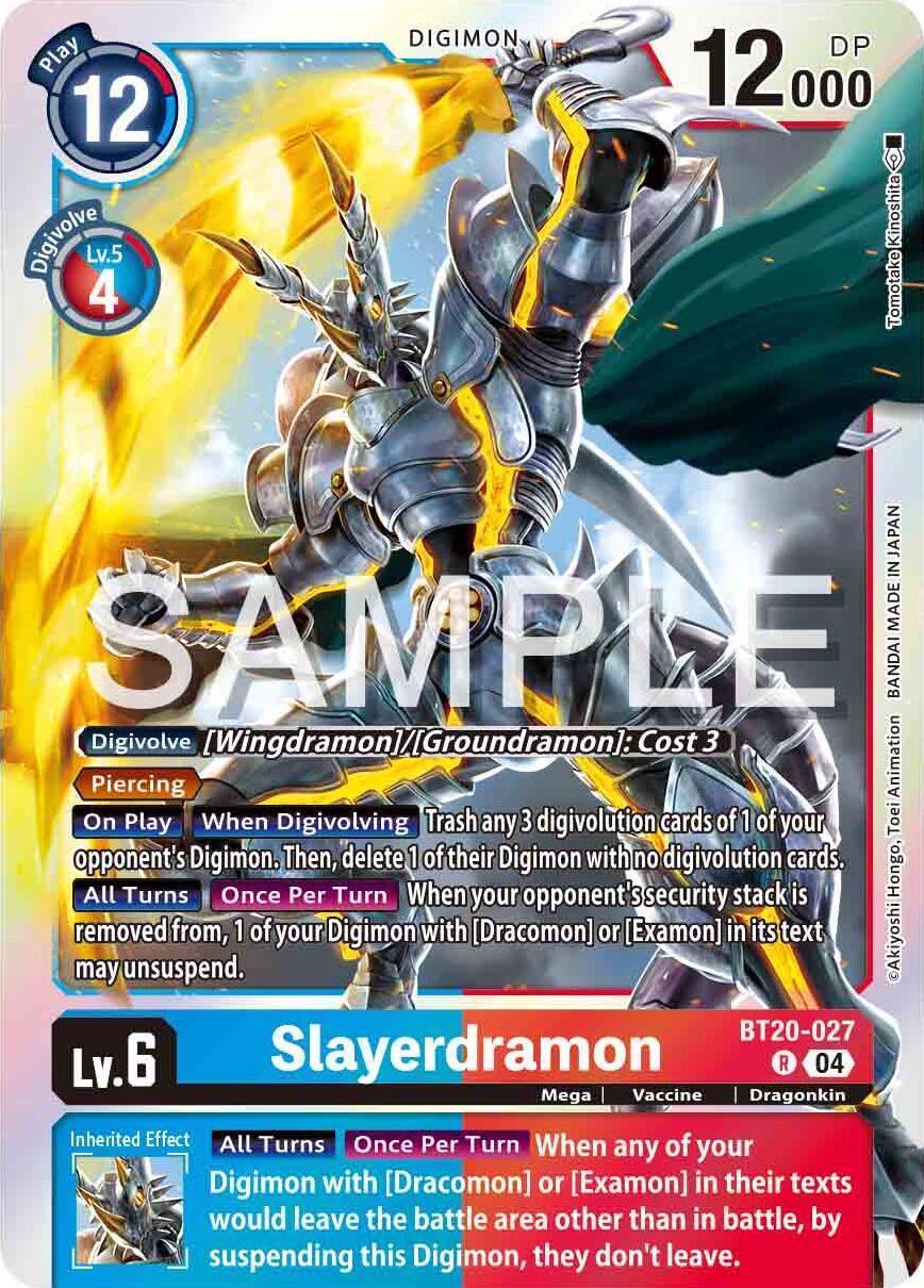 Slayerdramon [BT20-027] [Release Special Booster Ver.2.0] | Card Merchant Takapuna