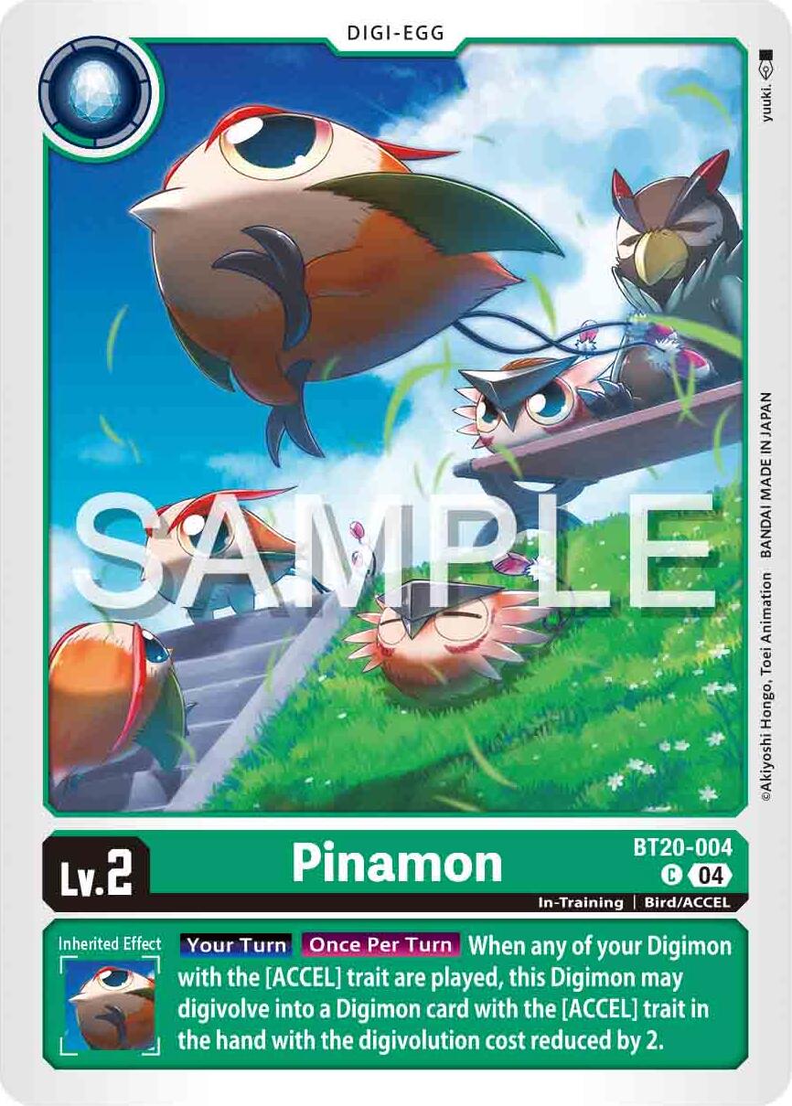 Pinamon [BT20-004] [Release Special Booster 2.0] | Card Merchant Takapuna