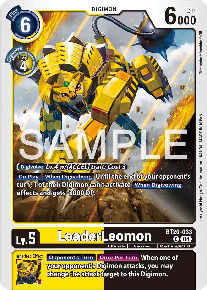 LoaderLeomon [BT20-033] [Release Special Booster 2.0] | Card Merchant Takapuna