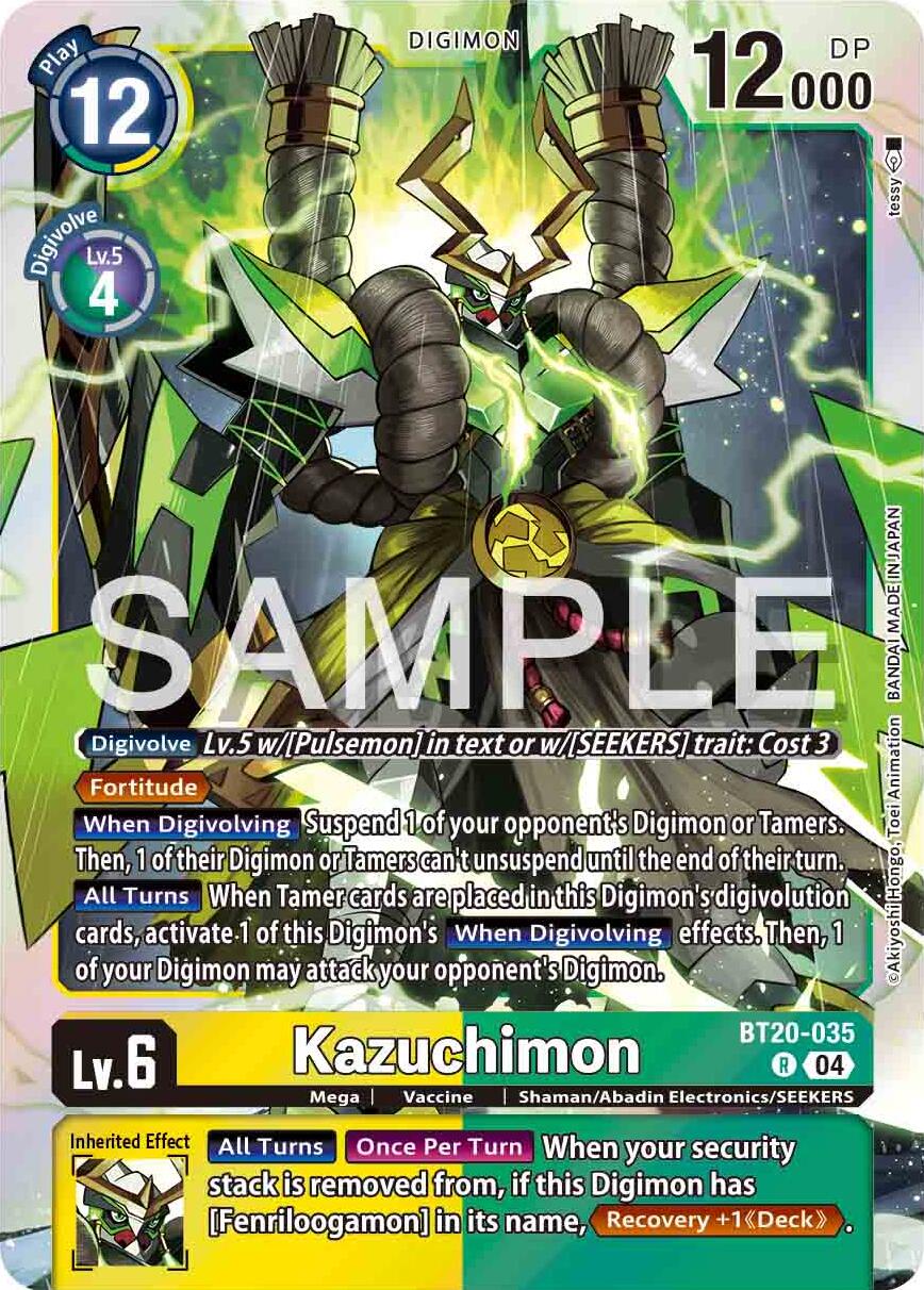 Kazuchimon [BT20-035] [Release Special Booster 2.0] | Card Merchant Takapuna