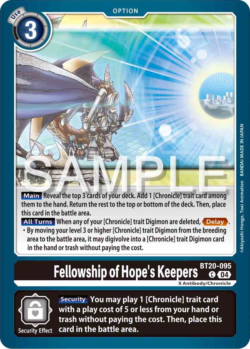 Fellowship of Hope's Keepers [BT20-095] [Release Special Booster 2.0] | Card Merchant Takapuna