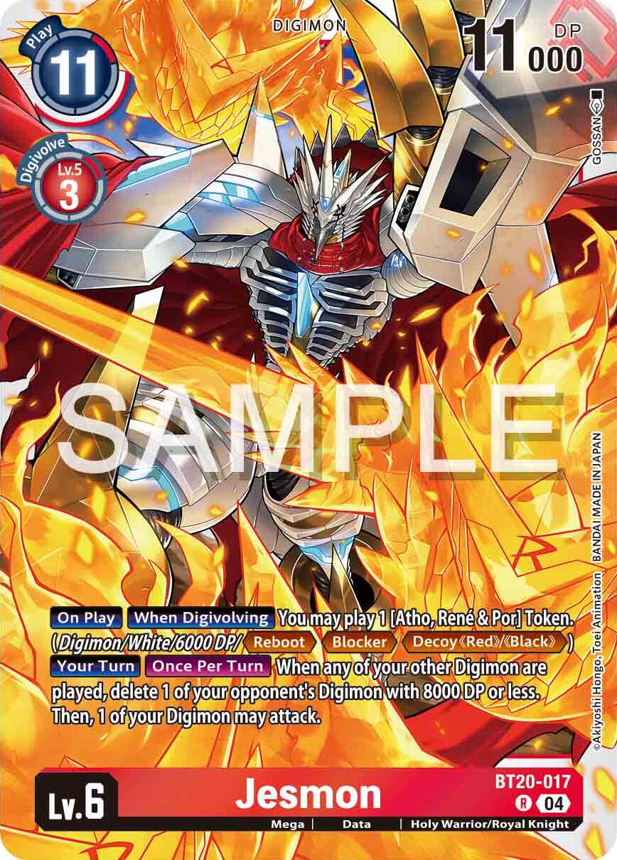 Jesmon [BT20-017] [Release Special Booster 2.0] | Card Merchant Takapuna