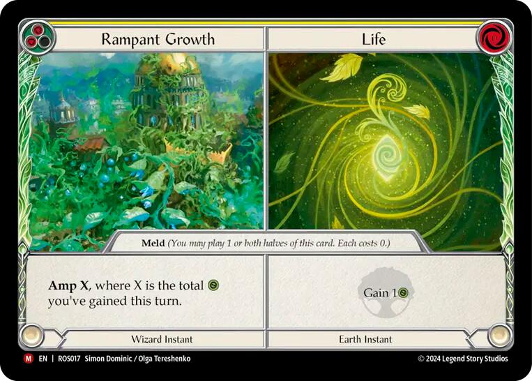 Rampant Growth // Life [LGS341] (Promo)  Cold Foil | Card Merchant Takapuna