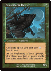 Duskwatch Recruiter // Krallenhorde Howler (Retro Frame) [Innistrad Remastered] | Card Merchant Takapuna