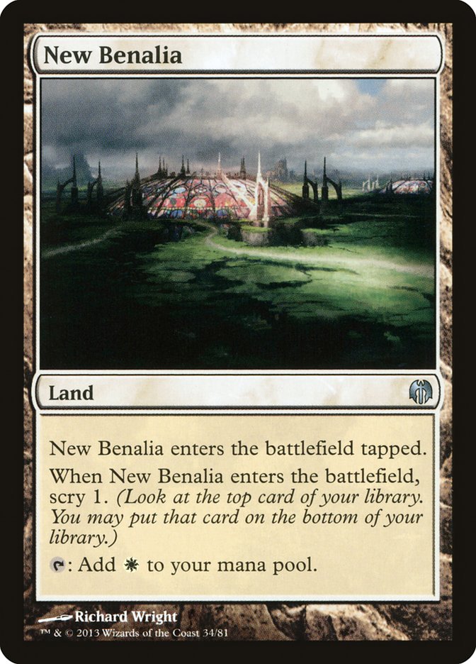 New Benalia [Duel Decks: Heroes vs. Monsters] | Card Merchant Takapuna