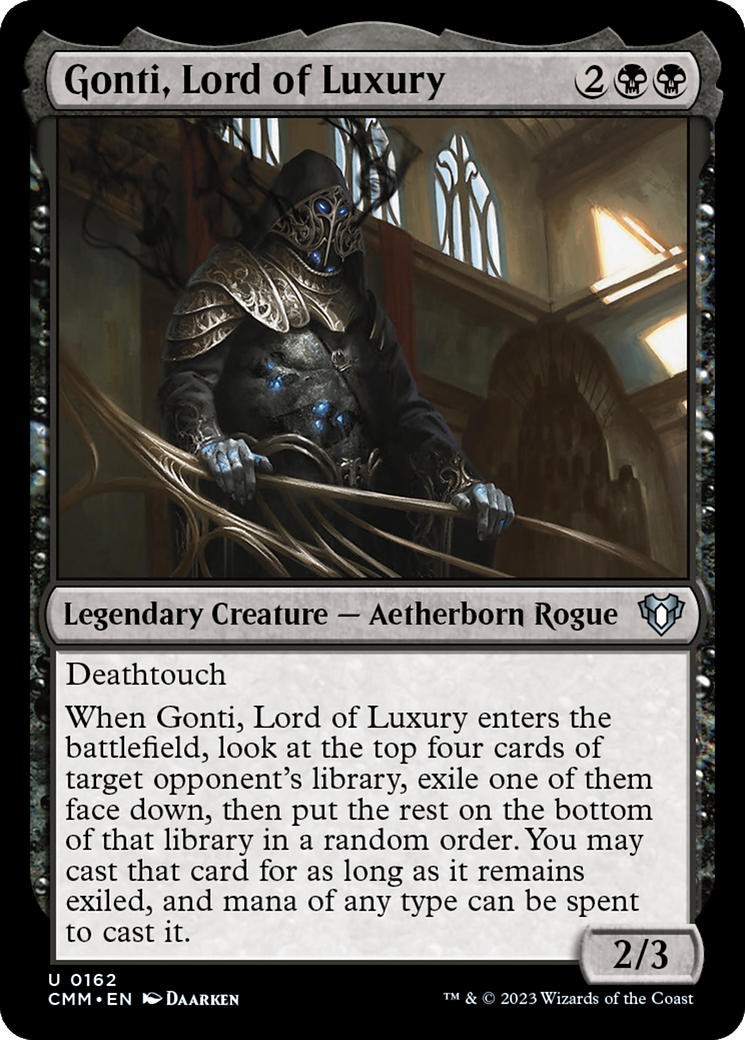 Gonti, Lord of Luxury [Commander Masters] | Card Merchant Takapuna