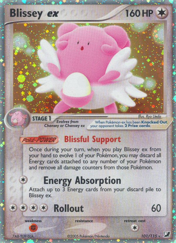 Blissey ex (101/115) [EX: Unseen Forces] | Card Merchant Takapuna