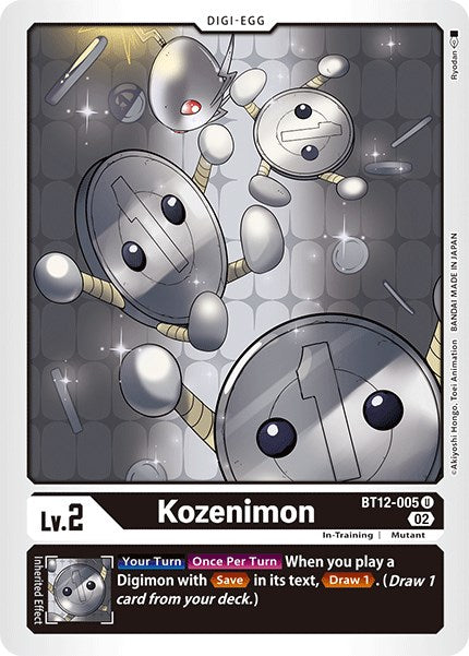 Kozenimon [BT12-005] [Across Time] | Card Merchant Takapuna