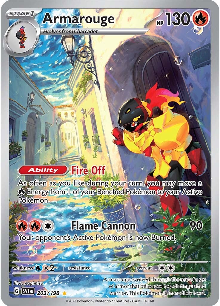 Armarouge (203/198) [Scarlet & Violet: Base Set] | Card Merchant Takapuna