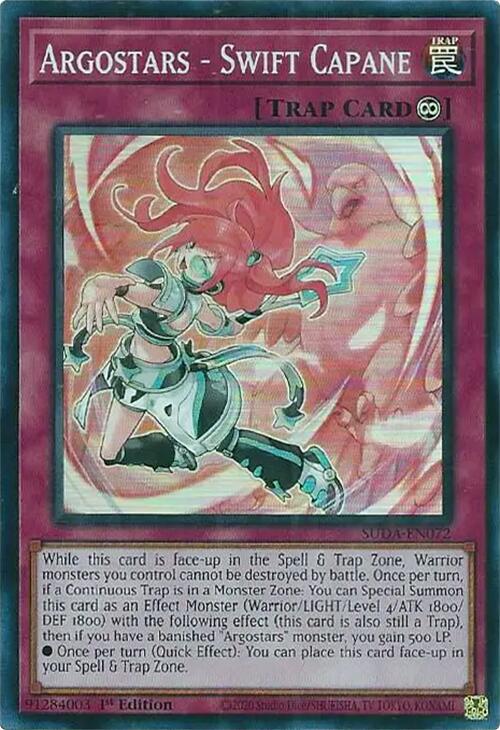 Argostars - Swift Capane [SUDA-EN072] Super Rare | Card Merchant Takapuna