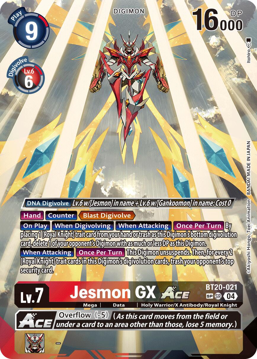 Jesmon GX ACE [BT20-021] (Textured) [Release Special Booster Ver.2.5] | Card Merchant Takapuna