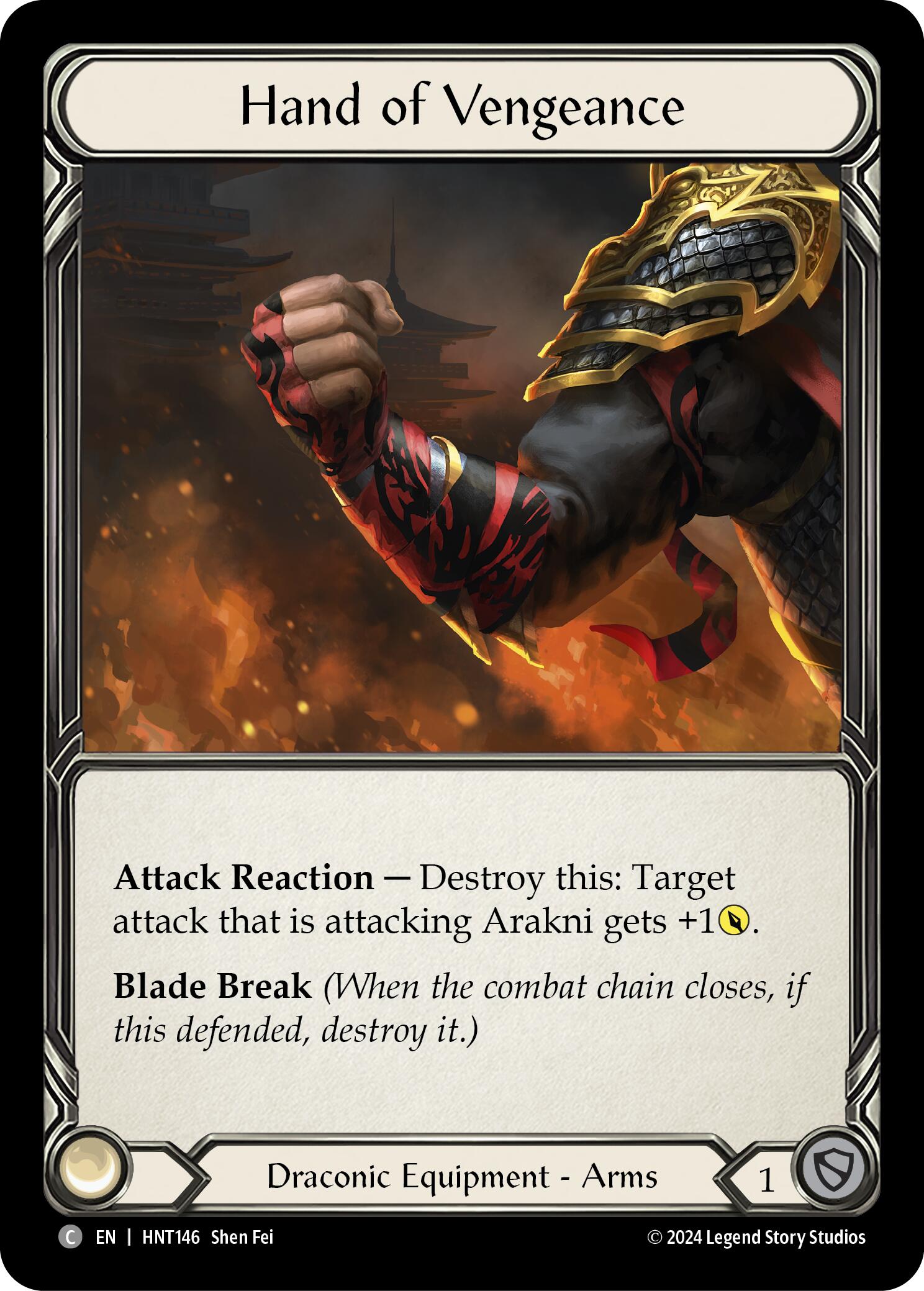 Hand of Vengeance [HNT146] (The Hunted)  Cold Foil | Card Merchant Takapuna