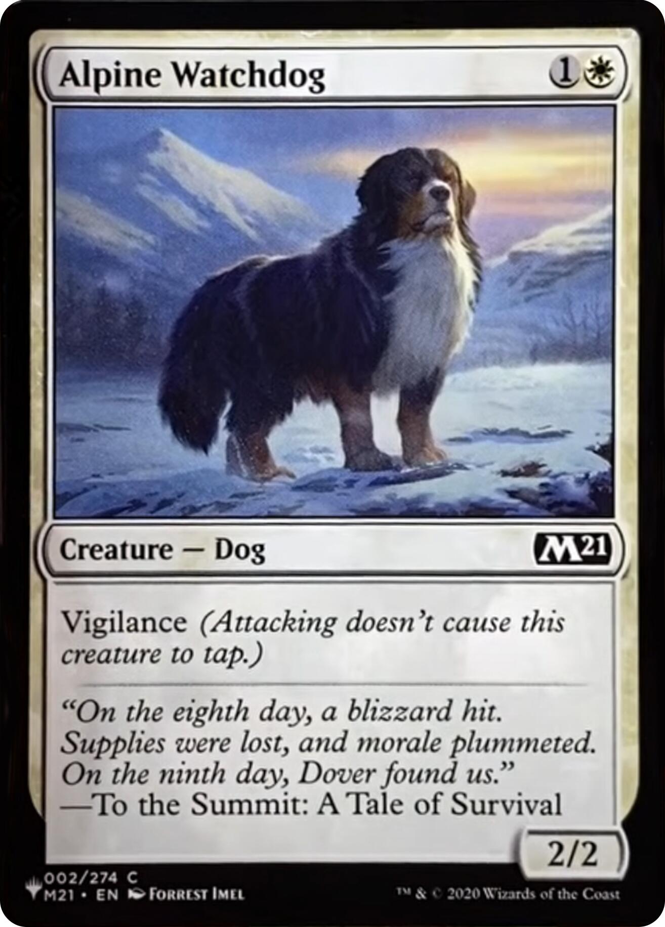 Alpine Watchdog [The List] | Card Merchant Takapuna