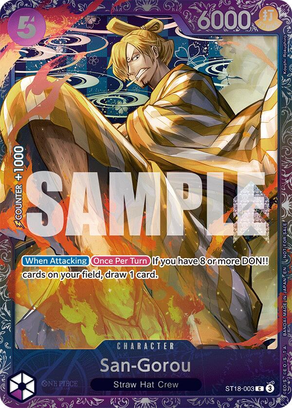 San-Gorou (Treasure Cup 2025) [One Piece Promotion Cards] | Card Merchant Takapuna