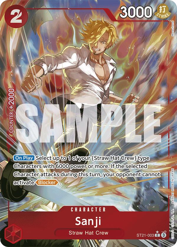 Sanji (Parallel) [Starter Deck EX: Gear 5] | Card Merchant Takapuna